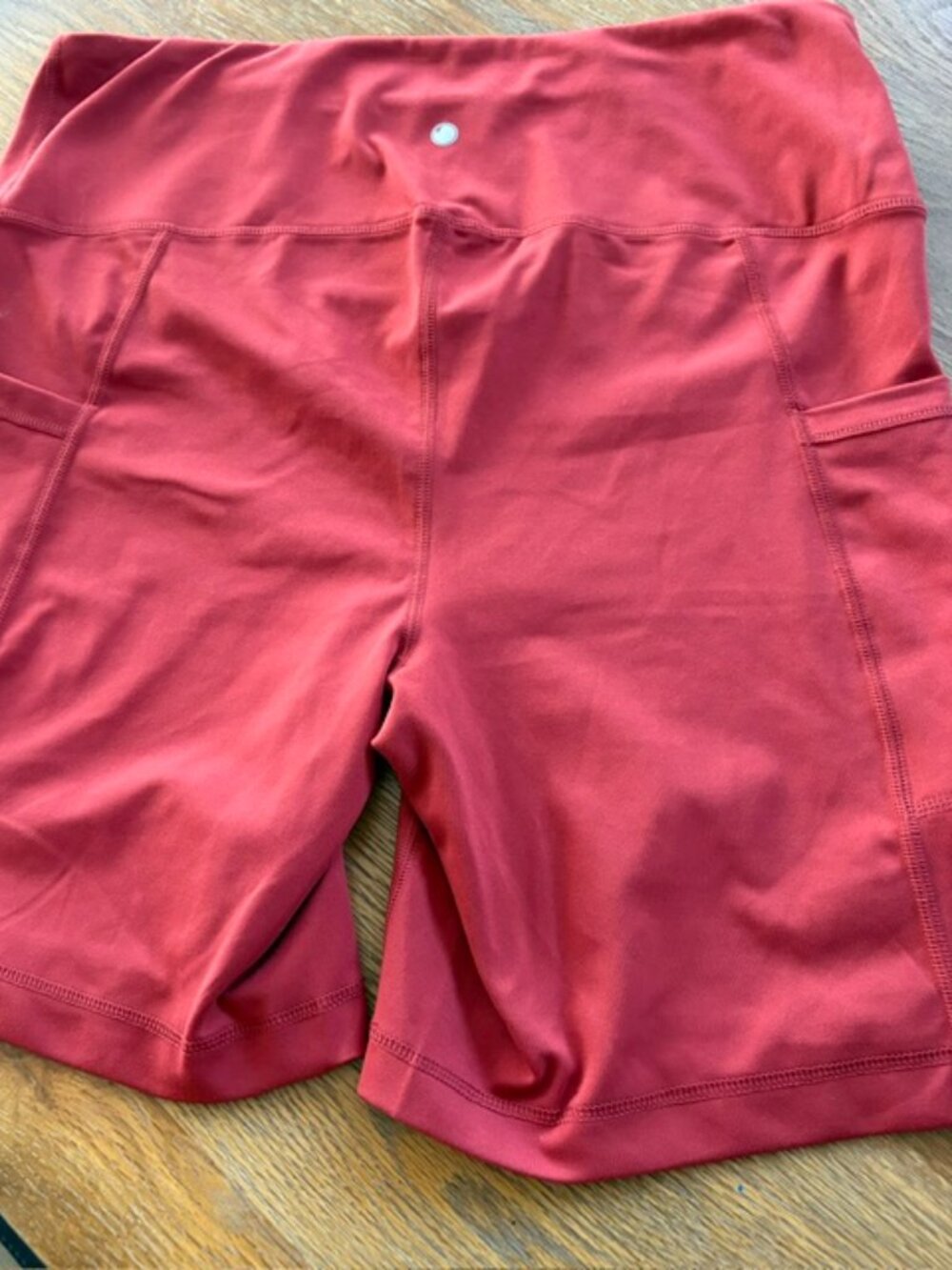 Max Studio Performance pink bike shorts